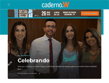 Tablet Screenshot of cadernow.com.br